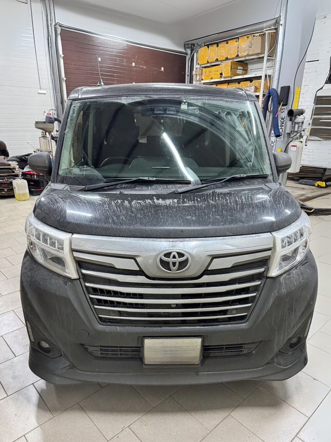 Установка ручного управления для Toyota Roomy