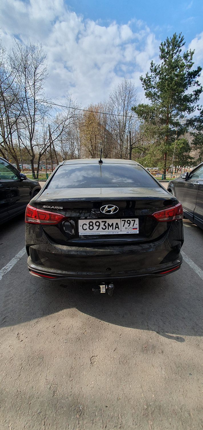 Установка фаркопа для Renault Logan 