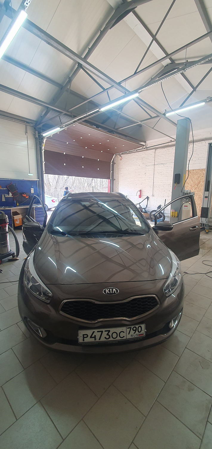 Установка тросовых педалей на Kia Ceed 2014 г. (автомат, 2шт.)
