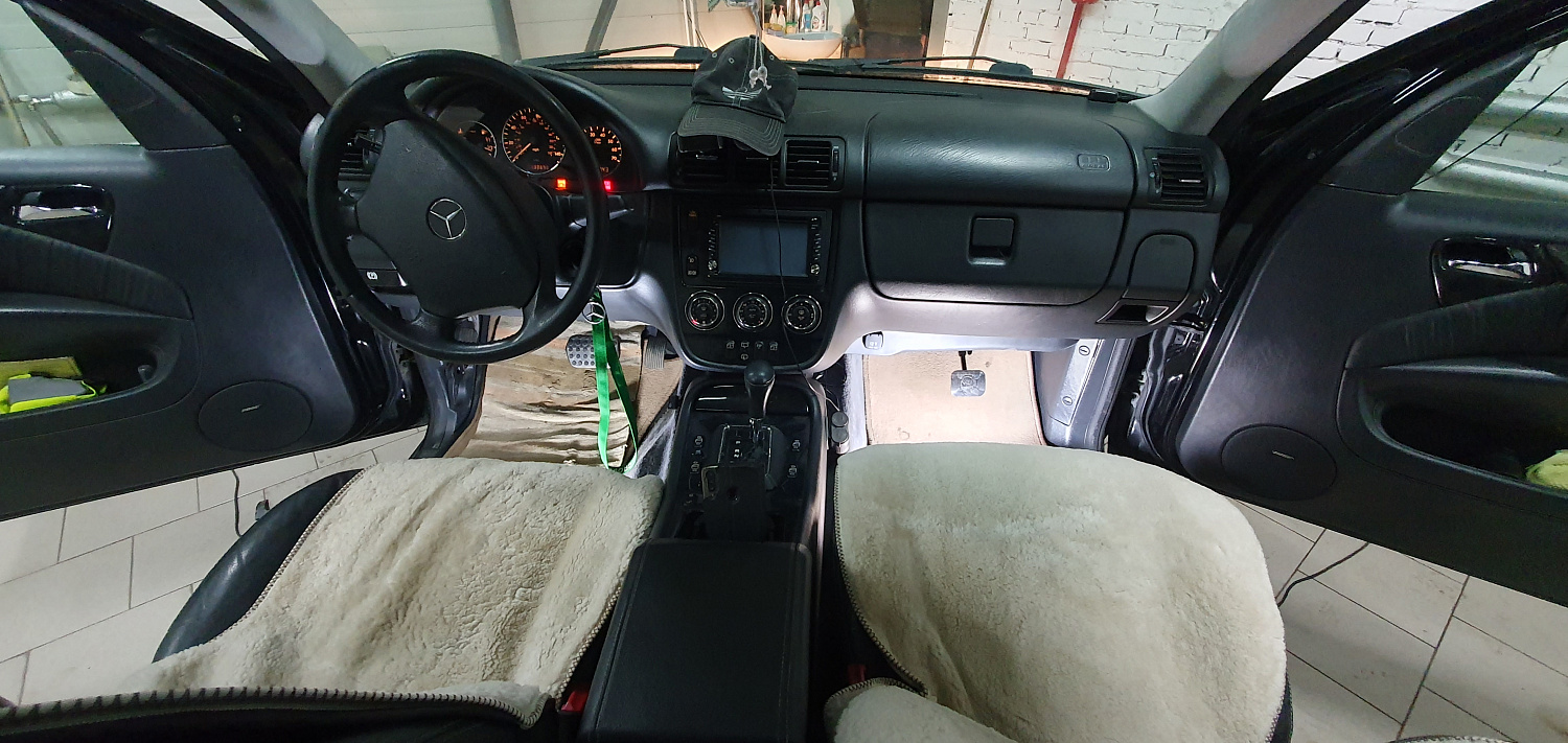 Установка тросовых педалей на Mercedes-Benz M-класс W163 (автомат, 1шт.)