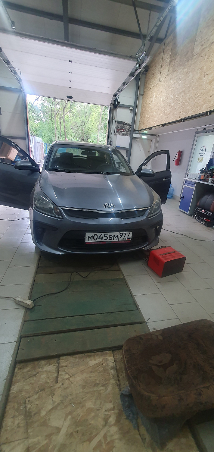 Установка видеонаблюдения для Kia Rio 