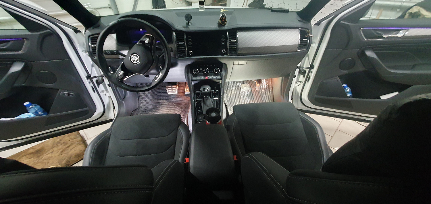 Установка тросовых педалей на Skoda Kodiaq 2022 г. (автомат, 2шт.)