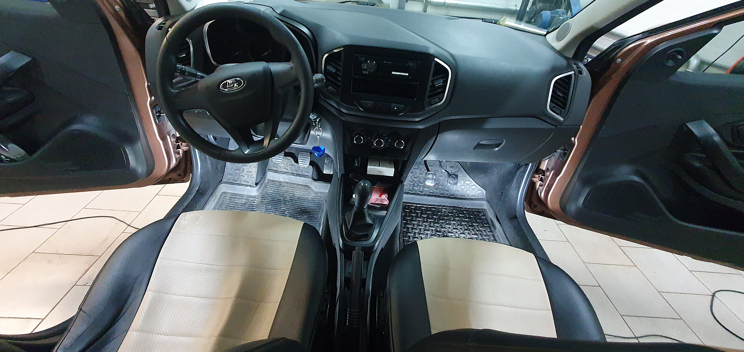 Установка тросовых педалей на LADA XRAY М2 (механика, 2шт.)